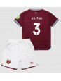 West Ham United Max Kilman #3 Replika Hemmakläder Barn 2025-26 Kortärmad (+ byxor)